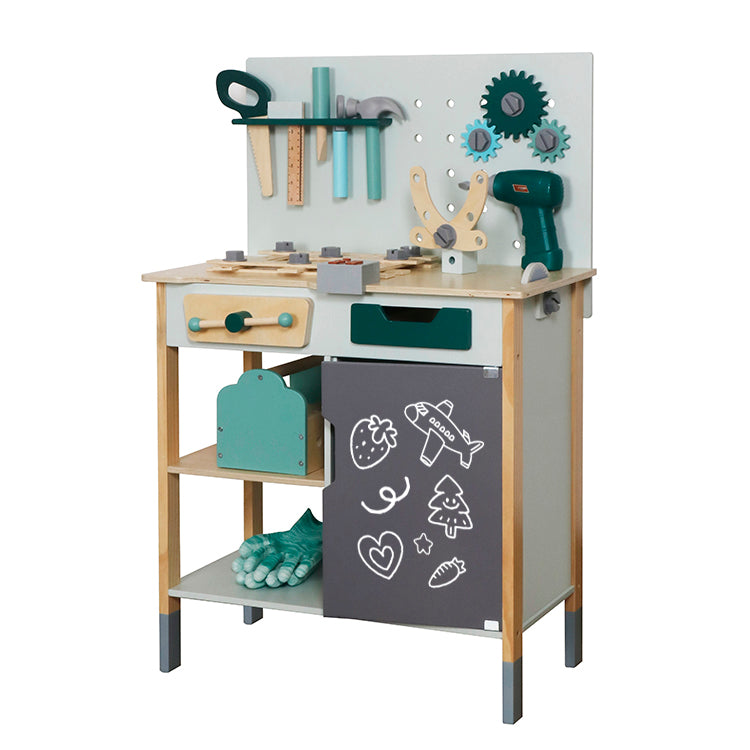 Wholesale Kids Wooden Tool Workbench Play Set, OEM Available