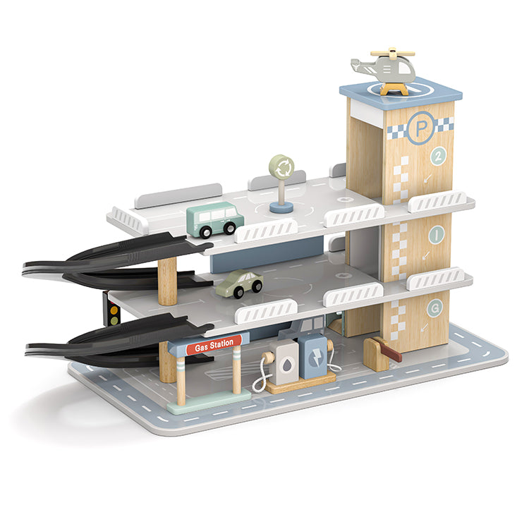 Wholesale Wooden Parking Garage Playset, OEM Available
