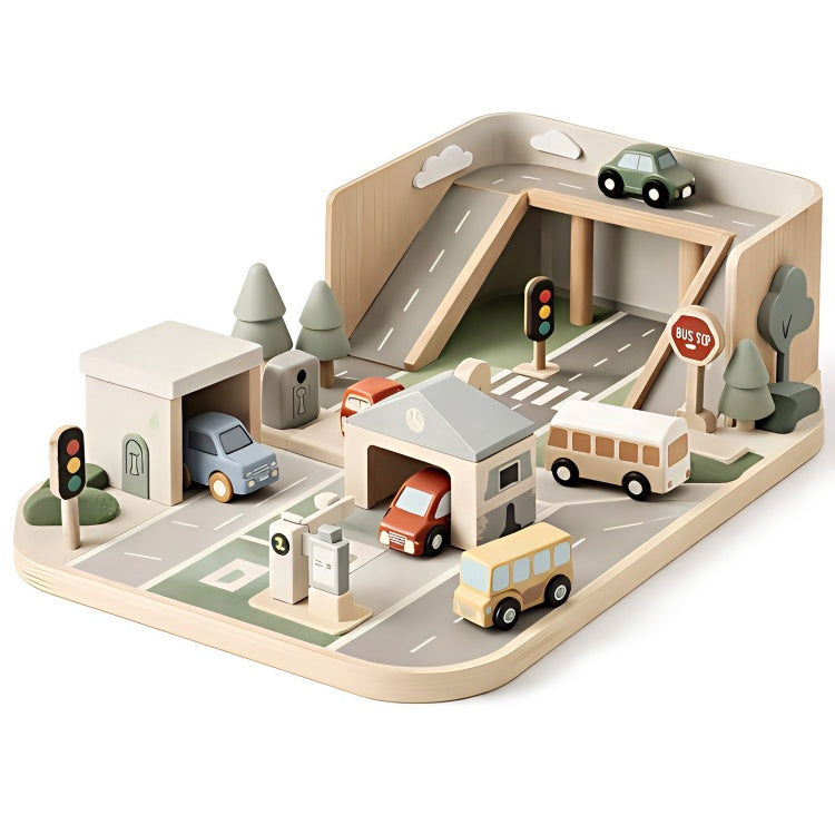 Wholesale Wooden Construction Site Playset