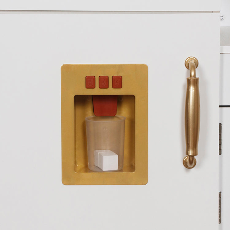 Wholesale Kids White & Gold Wooden Play Kitchen, OEM Available