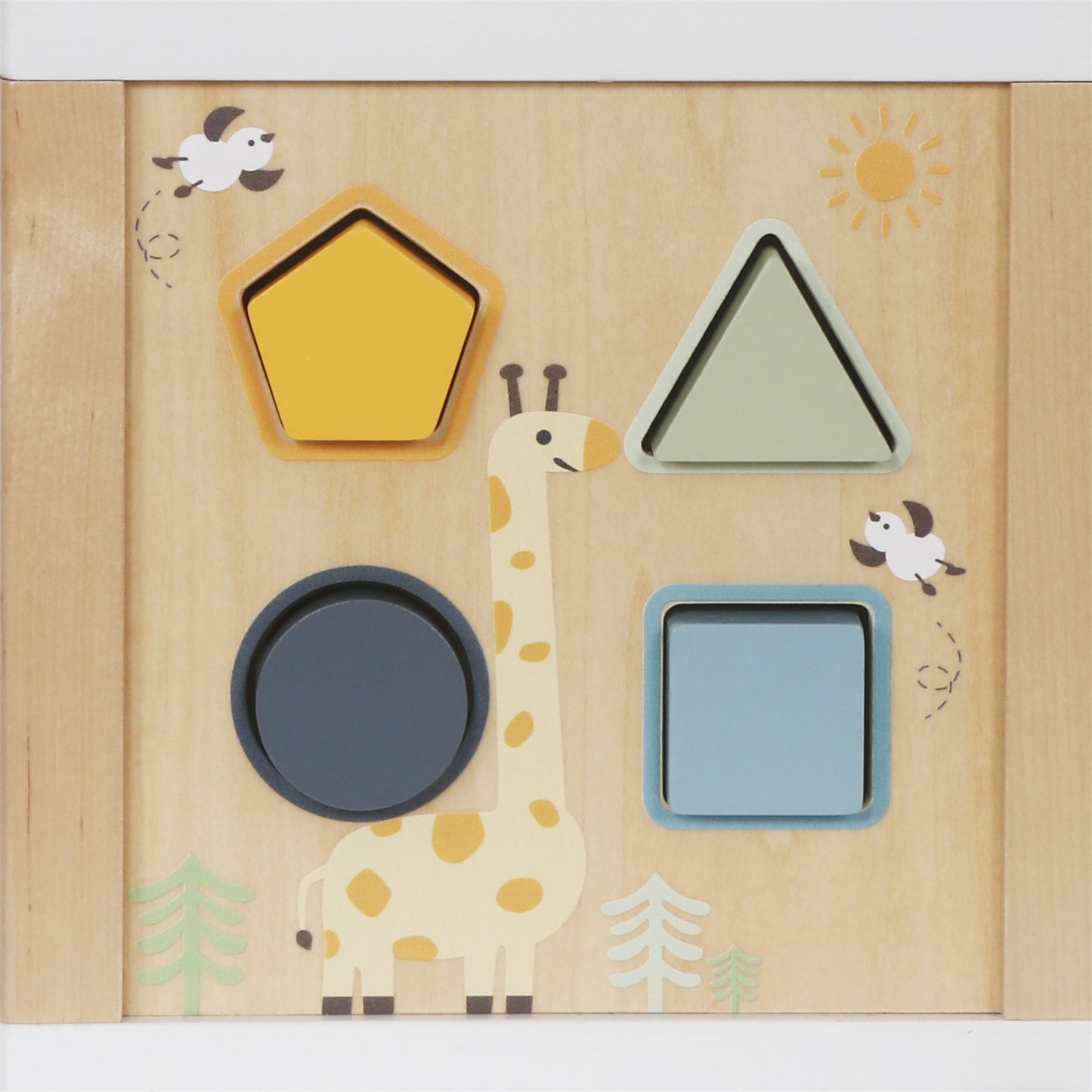 6-in-1 Montessori Toys Wooden Activity Cub |OEM Wooden Montessori Activity Cube