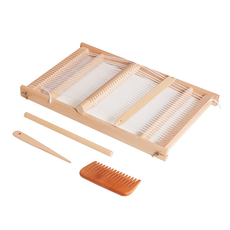Wholesale Wooden Weaving Loom Kit, Beginner DIY Weaving Tool Set, OEM Available
