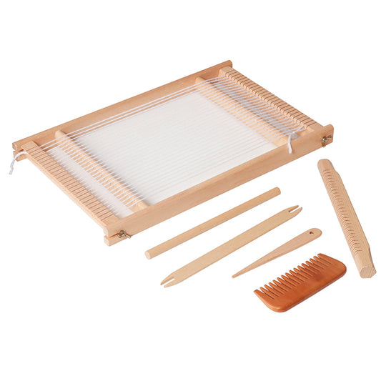Wholesale Wooden Weaving Loom Kit, Beginner DIY Weaving Tool Set, OEM Available