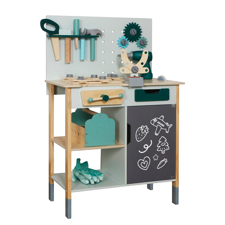 Wholesale Kids Wooden Tool Workbench Play Set, OEM Available
