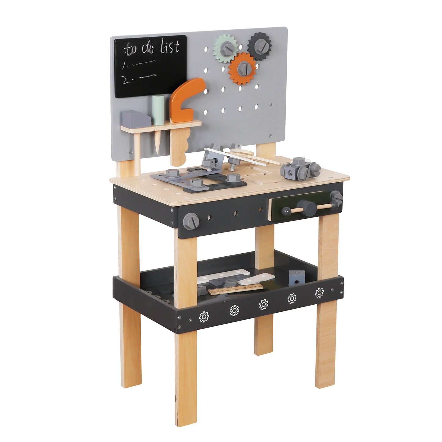 Custom Wooden Tool Bench Manufacturer – Kids Workbench Tool Set Toy OEM Supplier