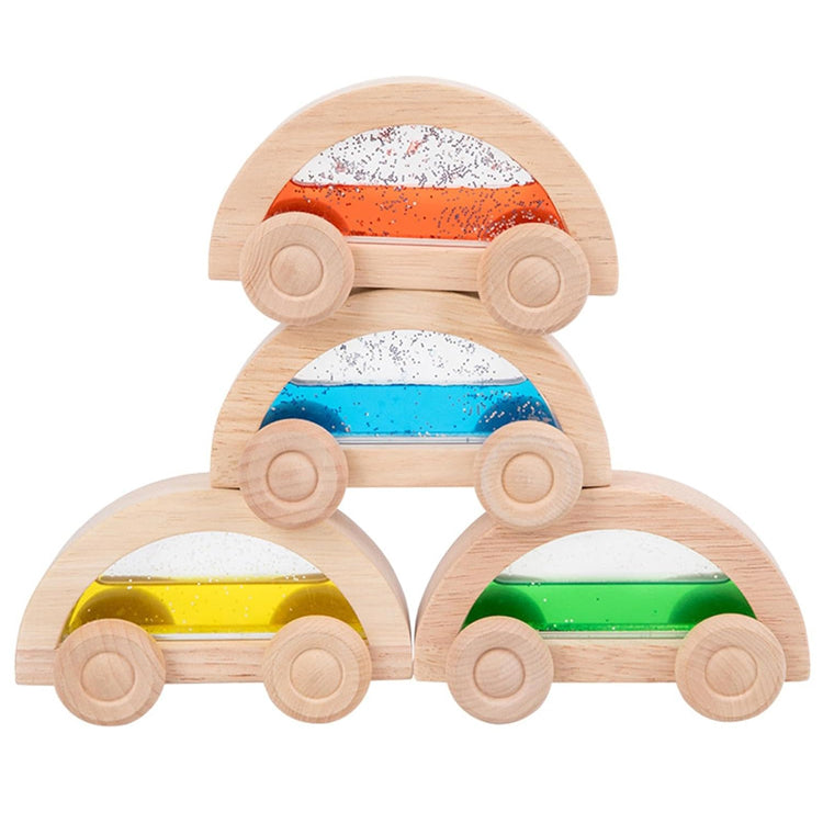 Wooden Sensory Liquid Cars Set | Factory Direct OEM/ODM
