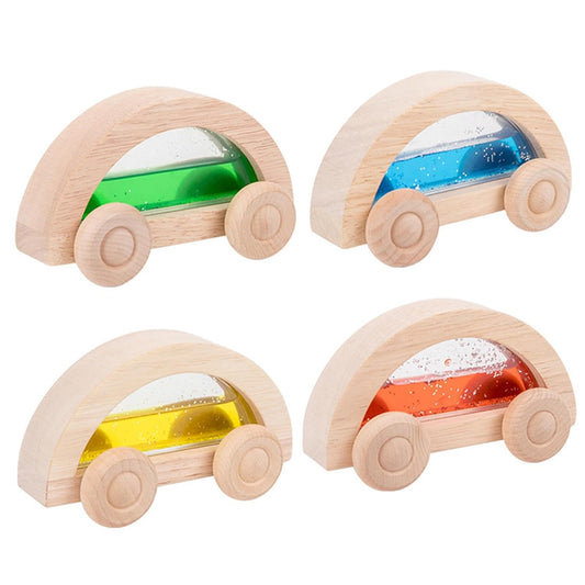 Wooden Sensory Liquid Cars Set | Factory Direct OEM/ODM