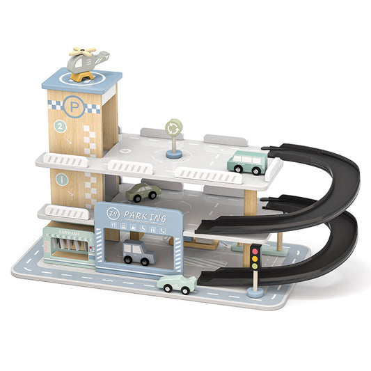 Wholesale Wooden Parking Garage Playset, OEM Available