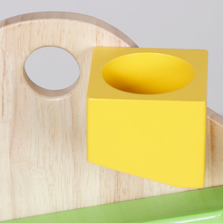 Montessori Wooden Palette Ball Drop Toy (OEM Available)