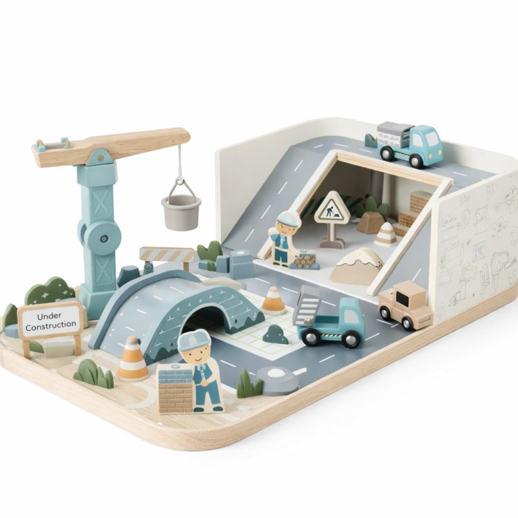 Wholesale Wooden Construction Site Playset