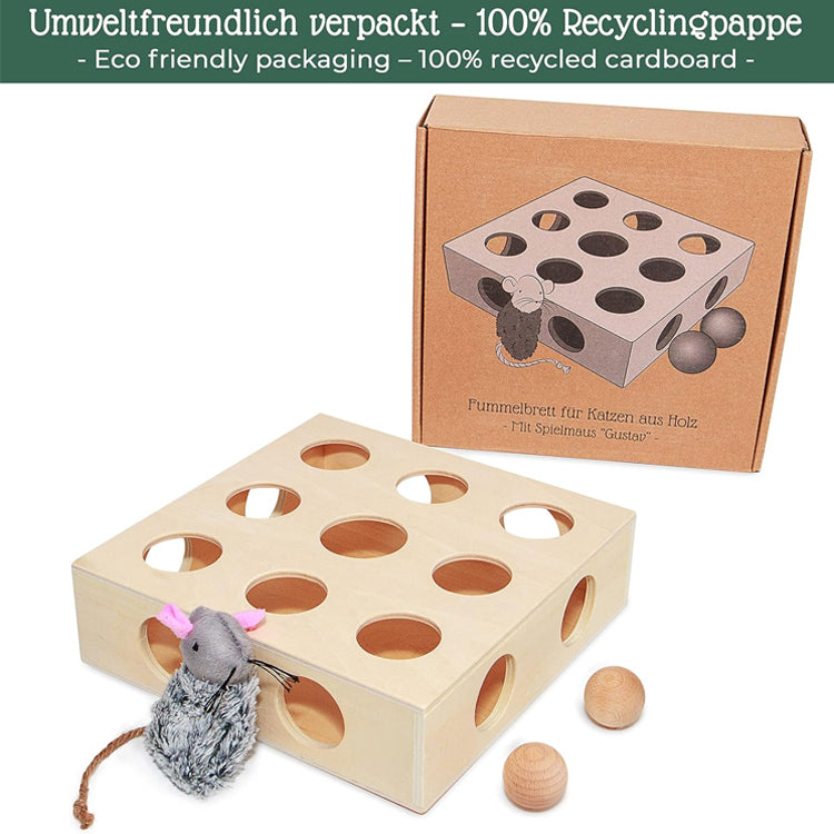 OEM Wooden Pet Puzzle Toy – Hamster & Small Animal Interactive Toy Manufacturer