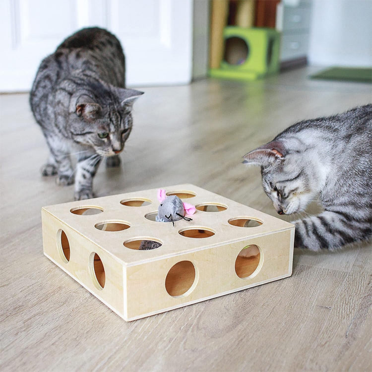 OEM Wooden Pet Puzzle Toy – Hamster & Small Animal Interactive Toy Manufacturer