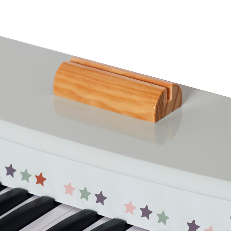 Wholesale 25 Keys Kids Wooden Piano, Portable Electronic Toy Piano for Early Education, OEM Available