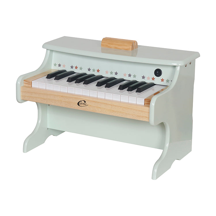Wholesale 25 Keys Kids Wooden Piano, Portable Electronic Toy Piano for Early Education, OEM Available