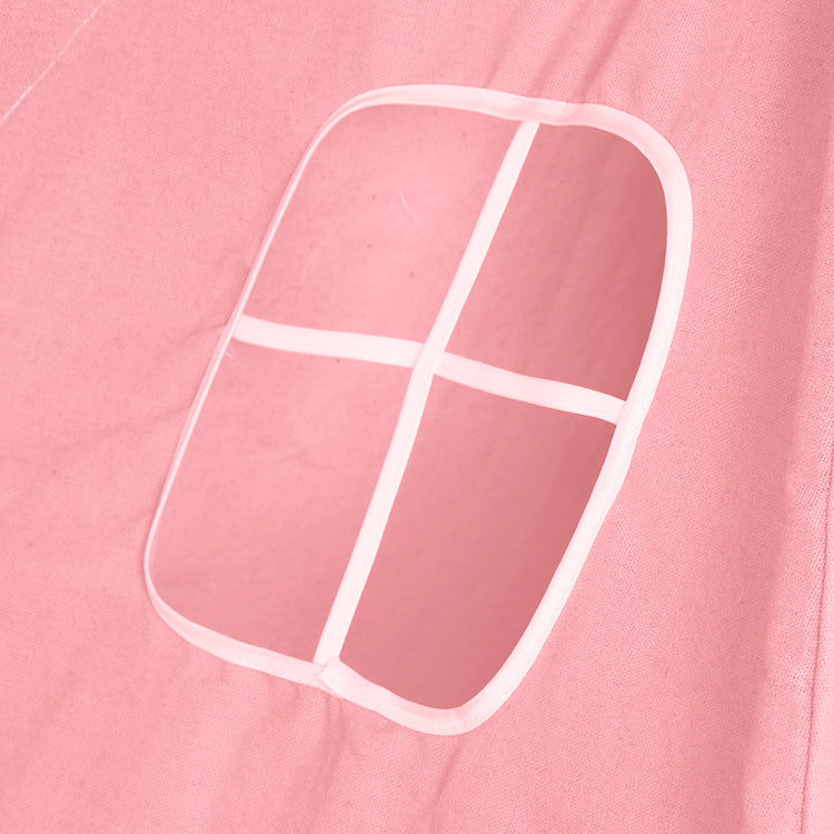 Wholesale Kids Pink Teepee Tent with Cloud & Rain Decor, OEM Available