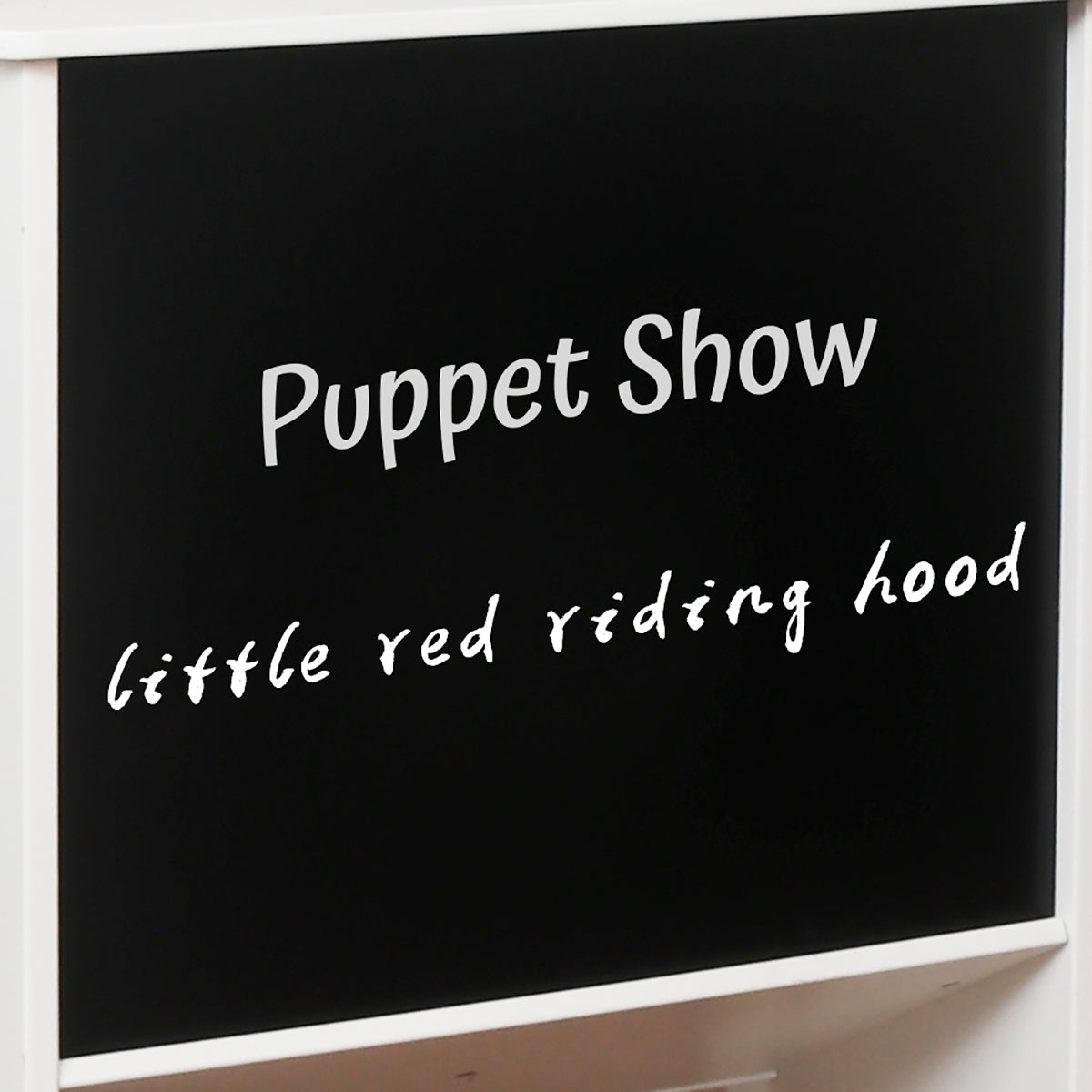 Custom Wooden Market Stand Manufacturer – Kids Shop & Puppet Show Play Set
