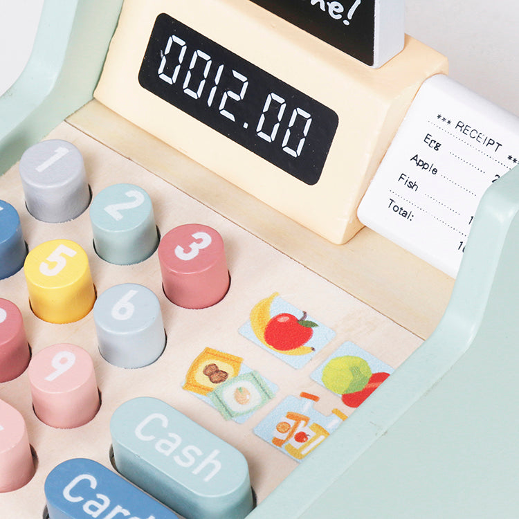 Wholesale Wooden Cash Register Playset, OEM Available