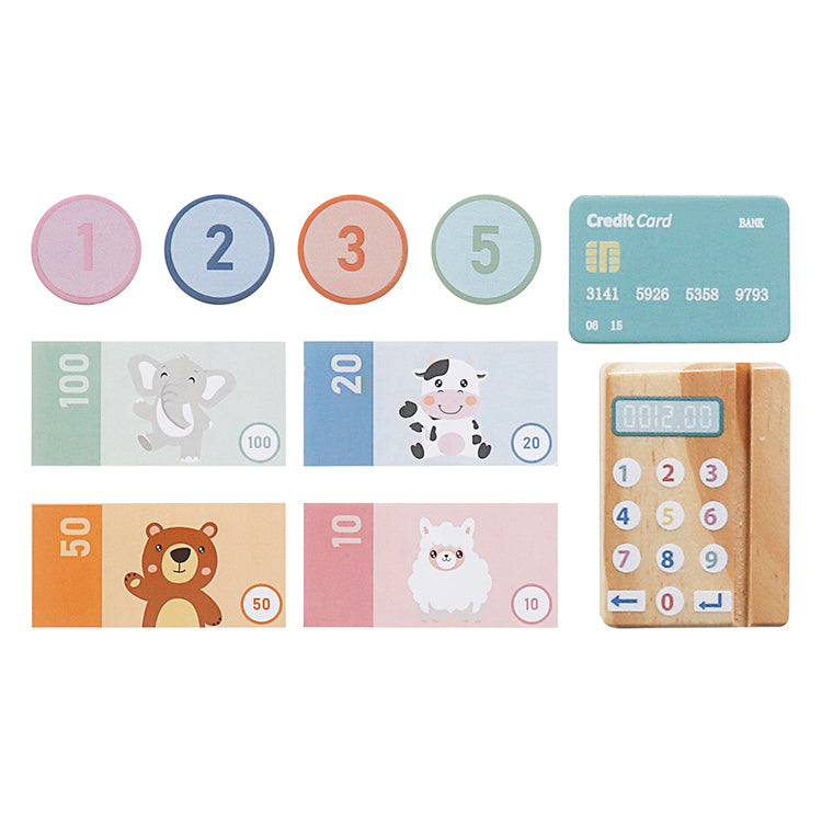 Wholesale Wooden Cash Register Playset, OEM Available