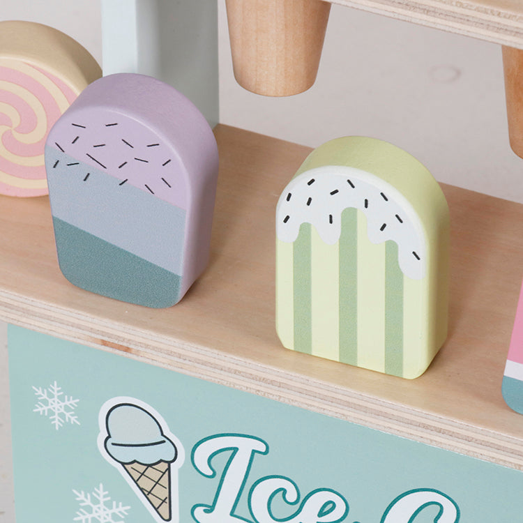 Wholesale Wooden Ice Cream Stand Playset, OEM Available
