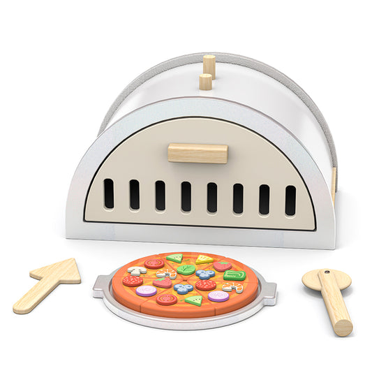 Wholesale Kids Wooden Pizza Oven Playset, OEM Available