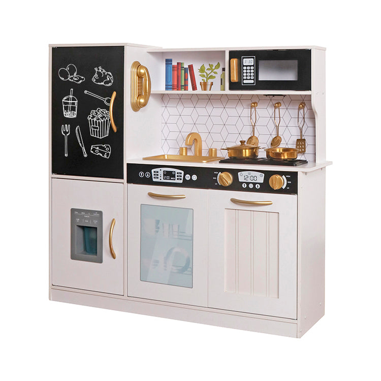 Wholesale Kids Modern Wooden Play Kitchen, OEM Available
