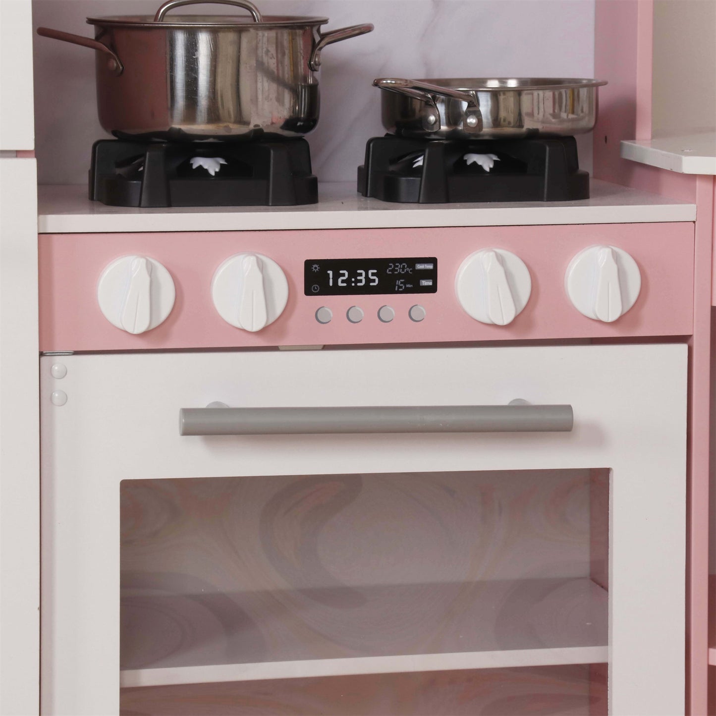 Pink Corner Kids Kitchen Toy OEM Supplier with with Running Water, Light&Sounds