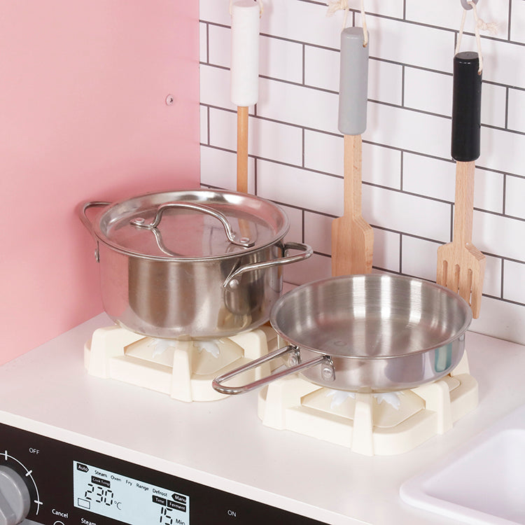 Wholesale Kids Pink Wooden Play Kitchen, OEM Available