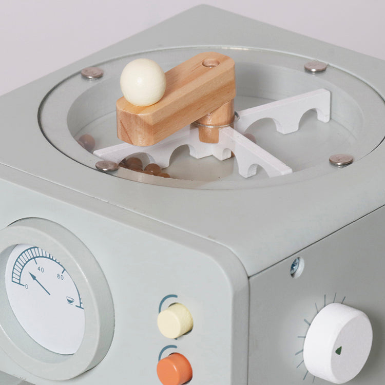 Wholesale Kids Wooden Coffee Machine Playset, Pretend Play Toy, OEM Available