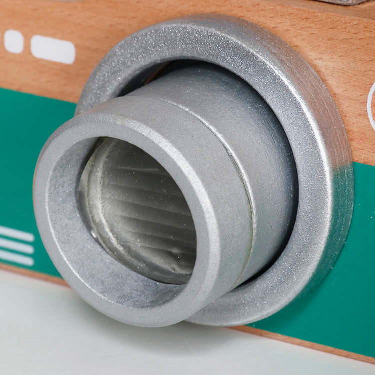 Wholesale Kids Wooden Toy Camera with Interchangeable Lens, OEM Available