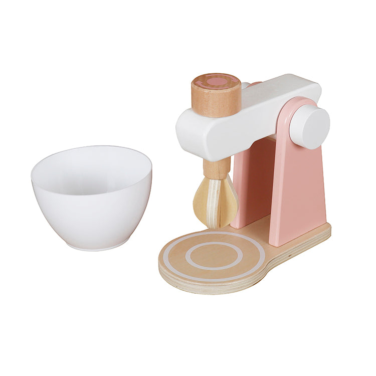 Custom Wooden Pink Breakfast Toy Set – Toaster Coffee Machine Kitchen Play Set