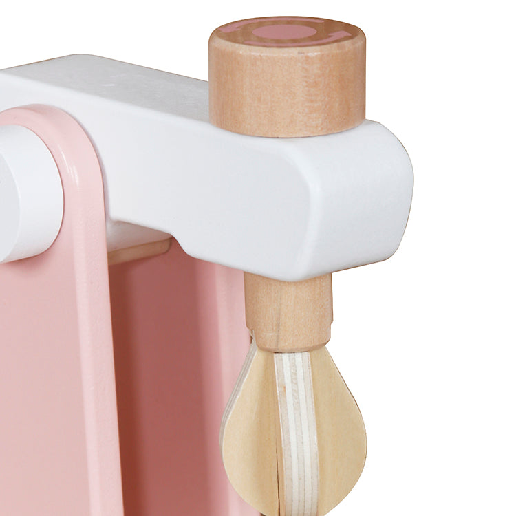 Custom Wooden Pink Breakfast Toy Set – Toaster Coffee Machine Kitchen Play Set