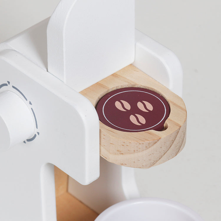 Wholesale Kids Wooden Kitchen Play Set, Coffee Maker Toaster Toy, OEM Available