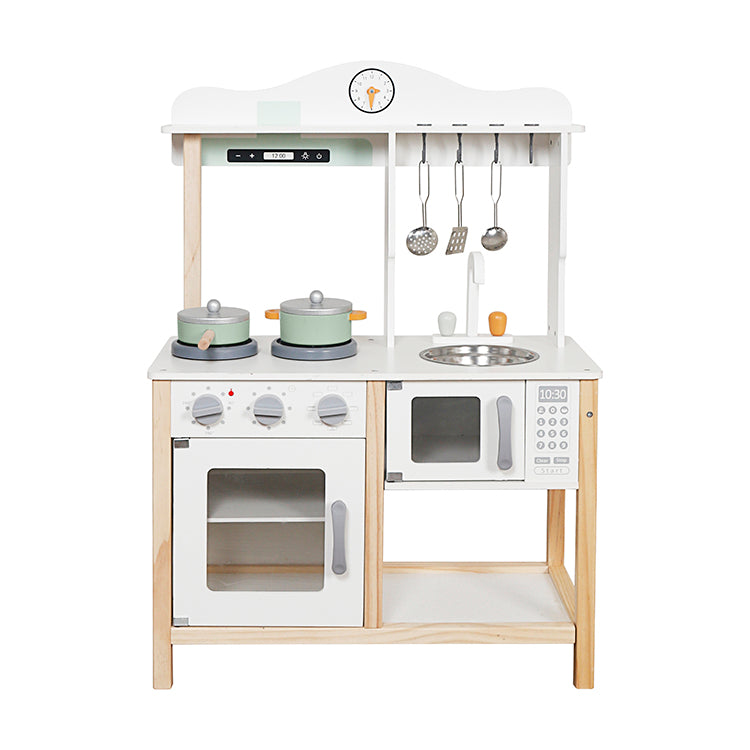 Montessori Wooden Kids Play Kitchen Toy