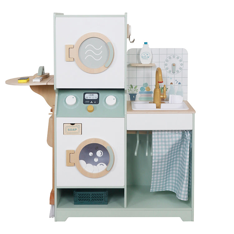 Montessori Wooden Kids Laundry Playset (OEM Available)