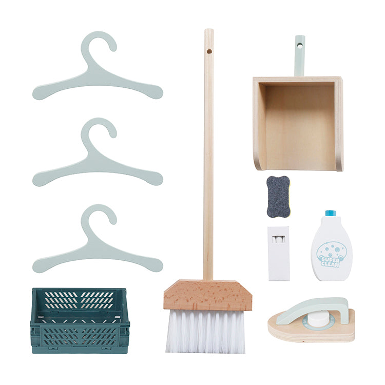 Montessori Wooden Kids Laundry Playset (OEM Available)