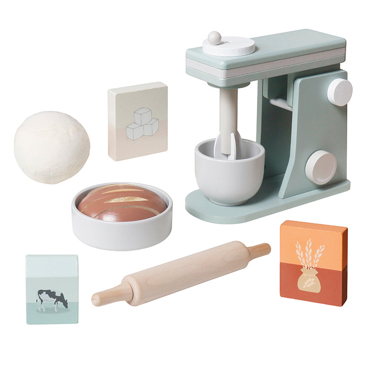 Wholesale Kids Wooden Mixer & Baking Play Set, OEM Available