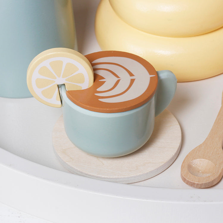 Wholesale Kids Wooden Tea & Coffee Play Set, OEM Available