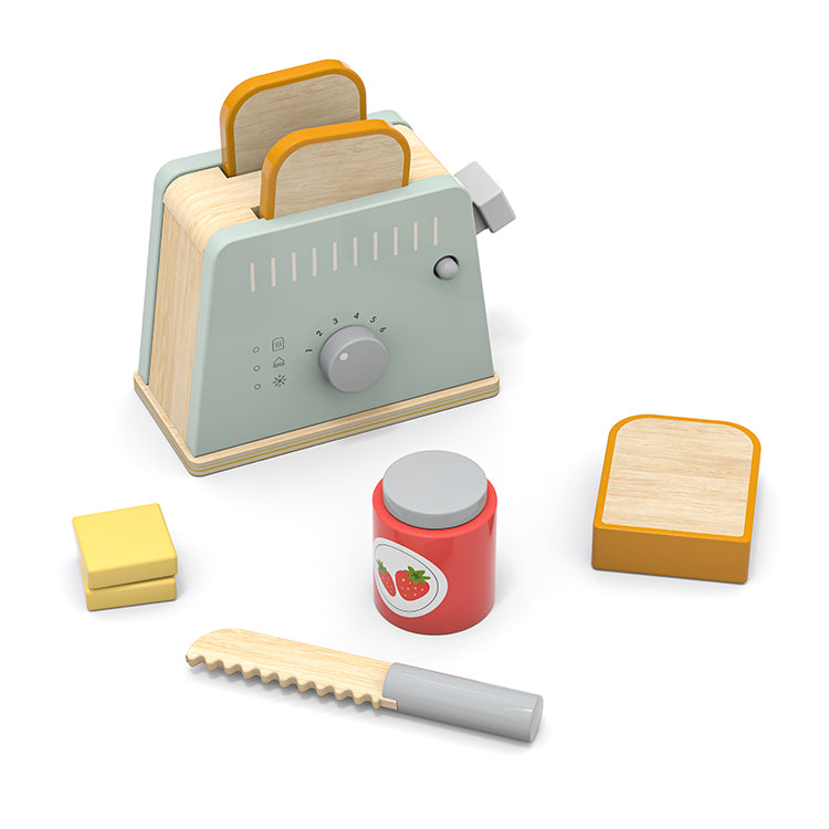 Wholesale Wooden Toaster Breakfast Playset, OEM Available