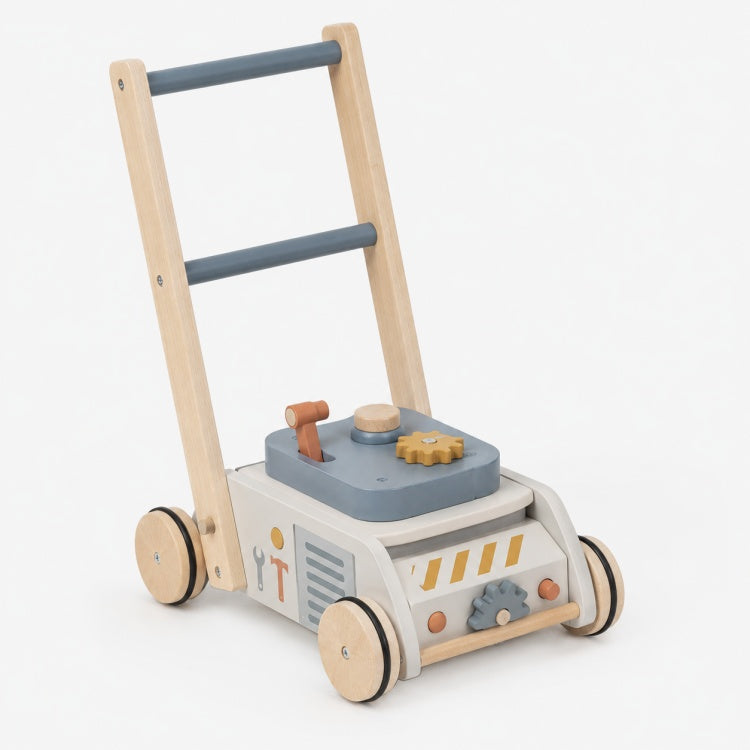OEM Wooden Construction Tool Baby Push Walker