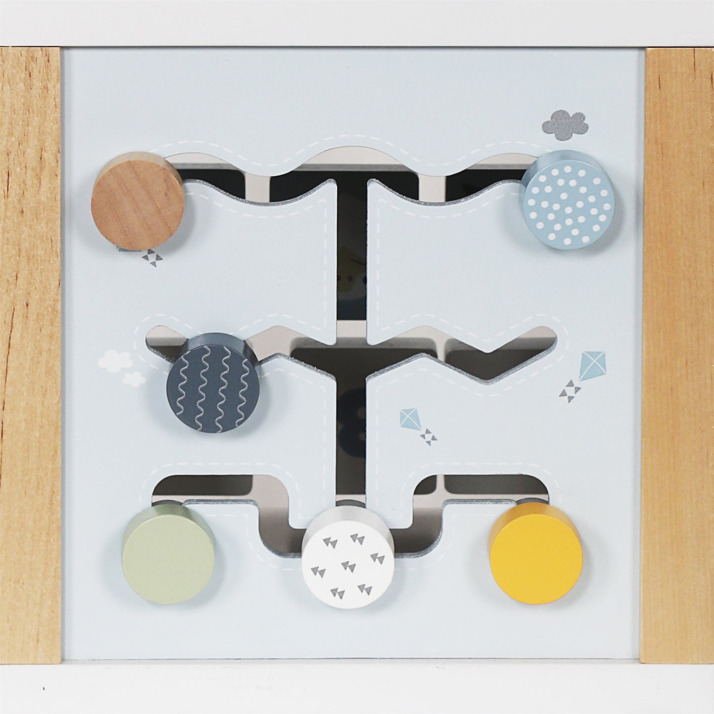 6-in-1 Montessori Toys Wooden Activity Cub |OEM Wooden Montessori Activity Cube