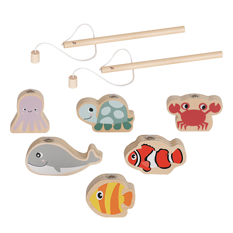 OEM/ODM Ocean-Themed Wooden Activity Cube