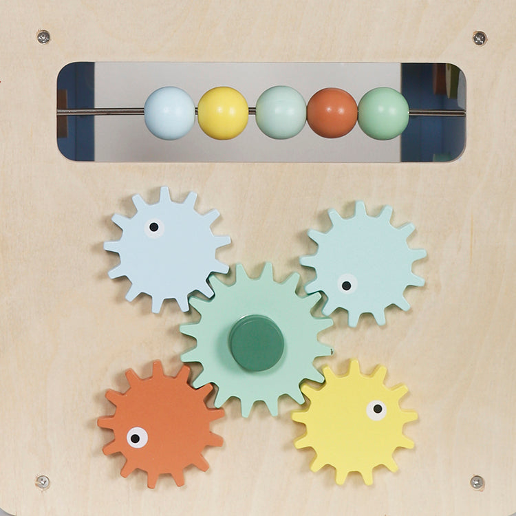OEM/ODM Ocean-Themed Wooden Activity Cube