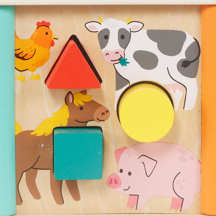 Wholesale 5-Side Wooden Activity Cube Bead Maze Toy, OEM Available