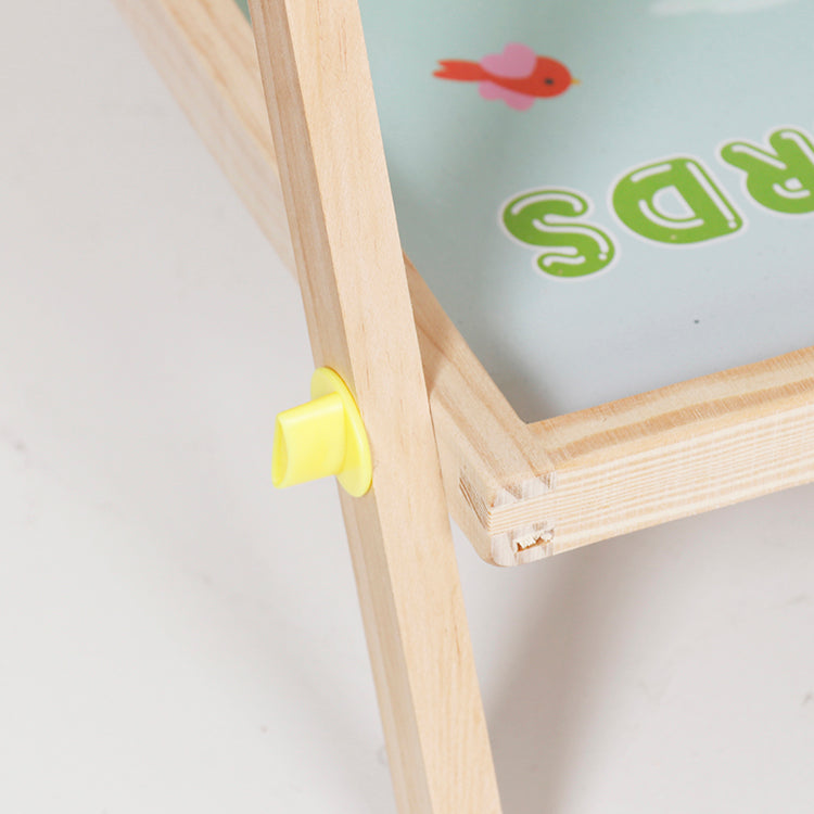 Montessori Wooden Kids Educational Art Easel