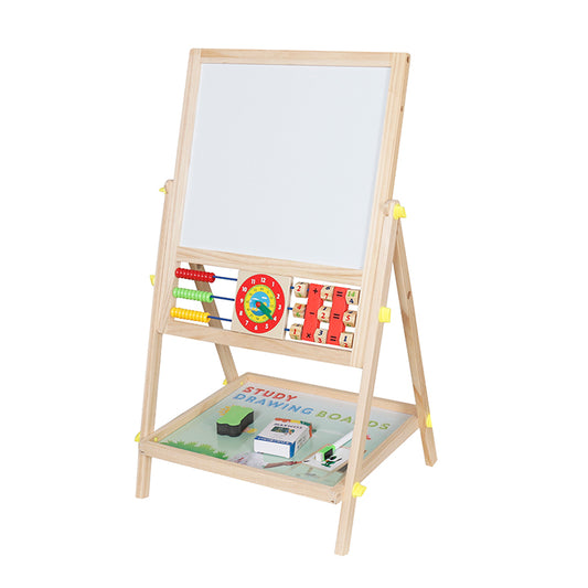 Montessori Wooden Kids Educational Art Easel