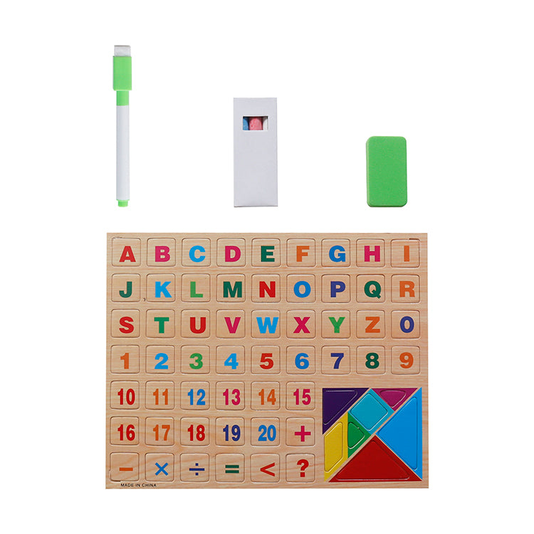 Montessori Wooden Educational Kids Drawing Board