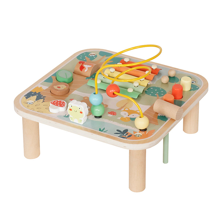 Montessori Wooden Multi-Activity Table | Toddler Sensory Play Table Supplier
