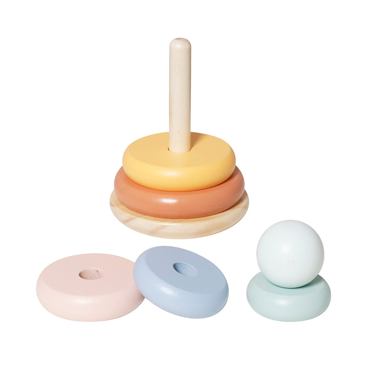 Wholesale Kids Wooden Montessori Toy Set, 3-in-1 Hammer Bench, Shape Sorter & Stacking Ring, OEM Available