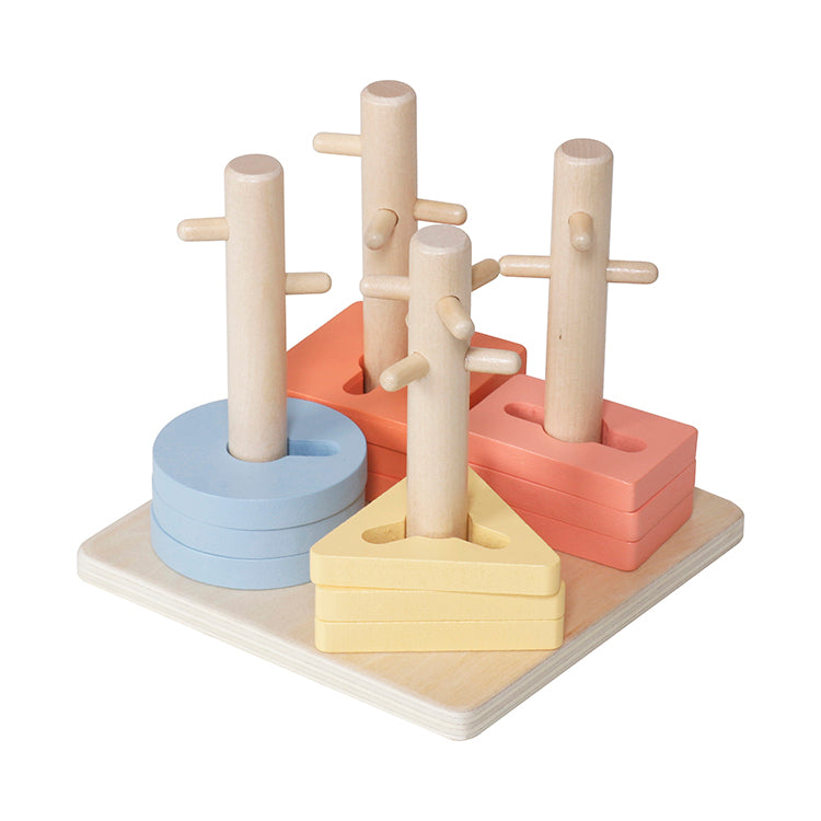 Wholesale 6-in-1 Montessori Wooden Early Learning Activity Set, OEM Available