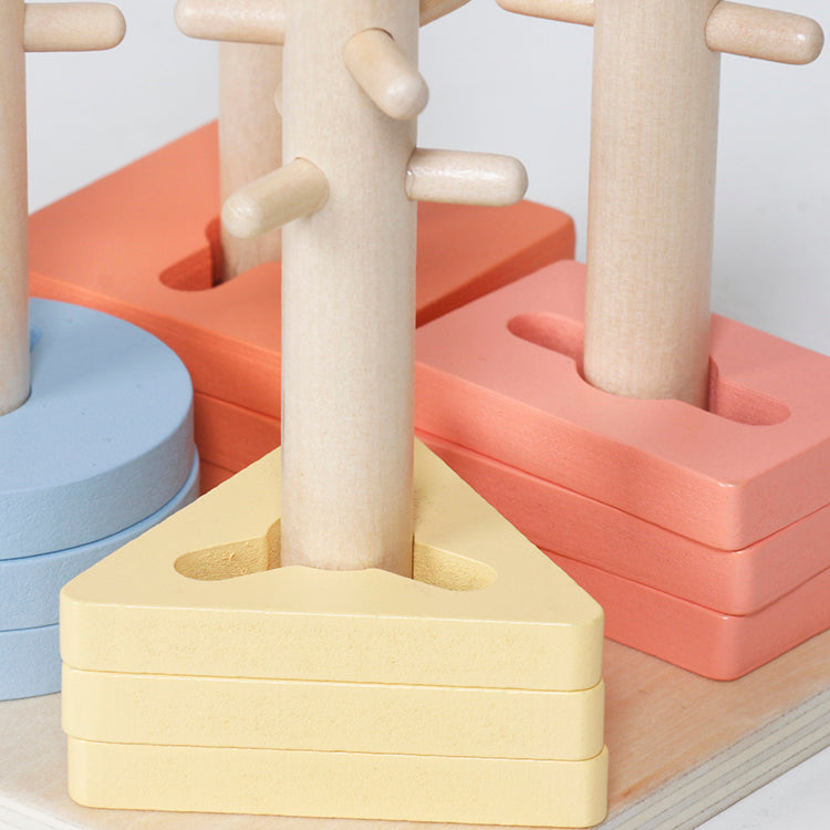 Wholesale 6-in-1 Montessori Wooden Early Learning Activity Set, OEM Available